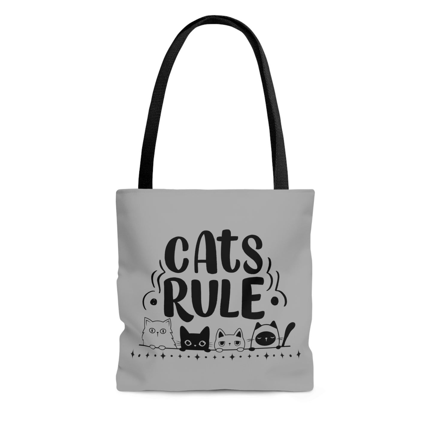Cat Rule / Cute Cat's Design Tote Bag (AOP)