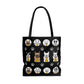 "Maneki Inu" Lucky Dog Design Tote Bag (AOP)