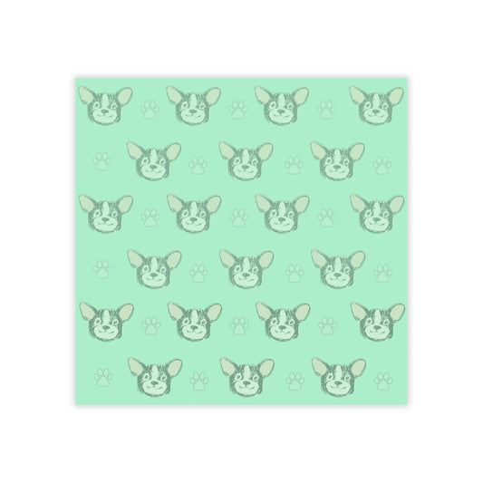 Cute Dog Faces and Paws design Post-it® Note Pads