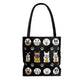 "Maneki Inu" Lucky Dog Design Tote Bag (AOP)