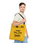 Start your day with Smile Cats Design Tote Bag (AOP)