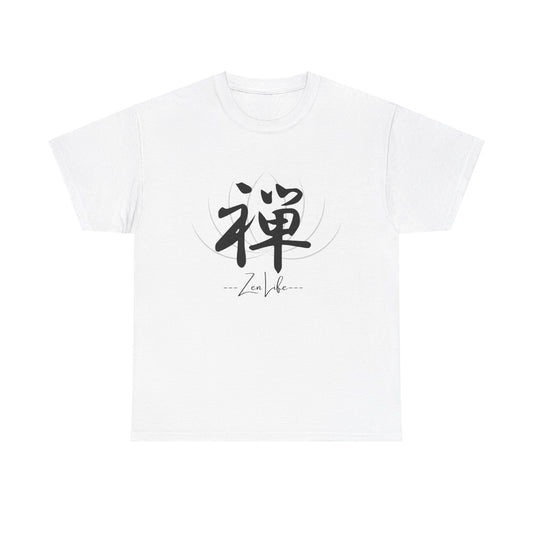 " Zen Life " " 禅 "design Tee Shirts