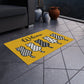 "Welcome" Patterned Five Cat's design Outdoor Rug