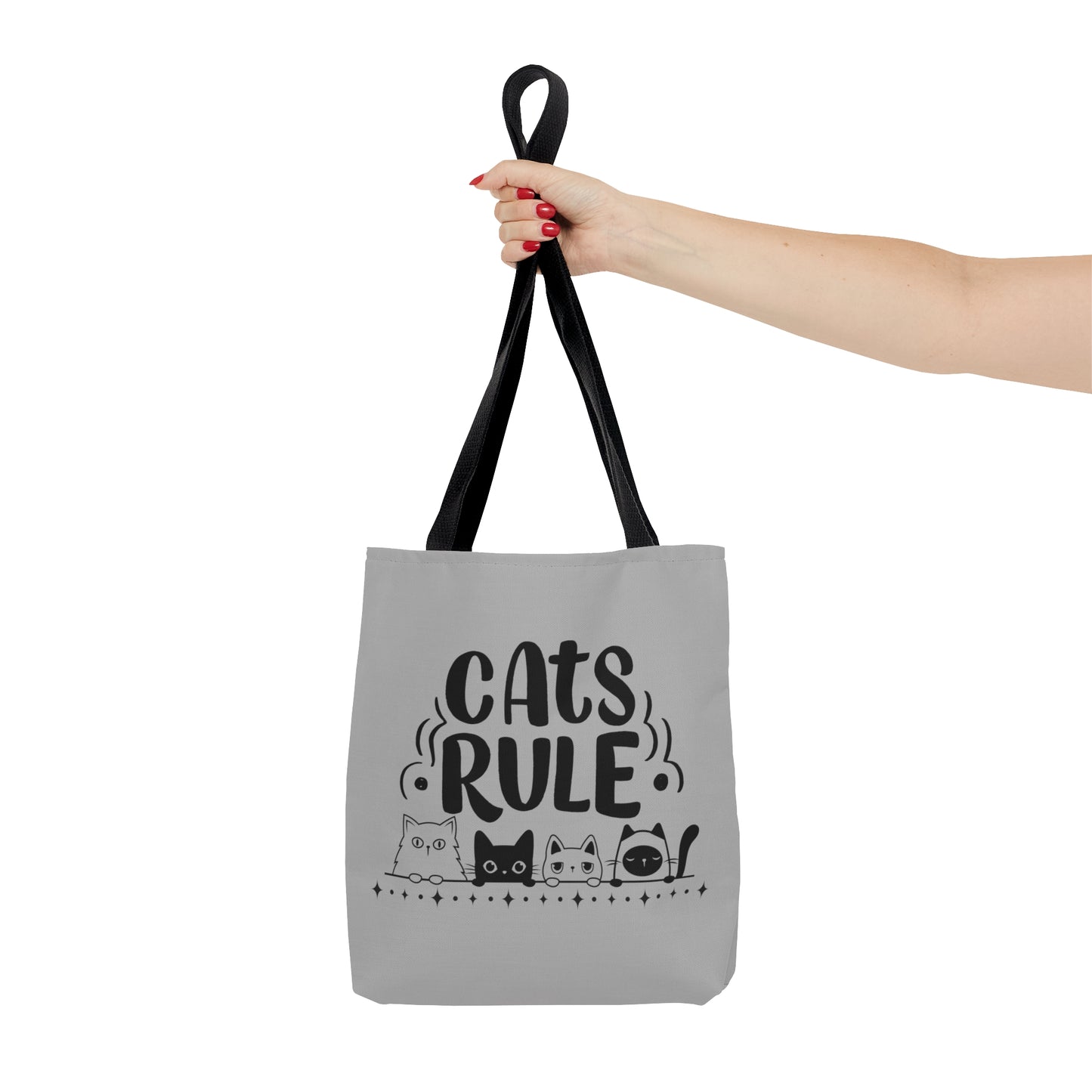 Cat Rule / Cute Cat's Design Tote Bag (AOP)