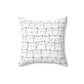 You had me at Meow Cute Cat's Design Spun Polyester Square Indoor Pillow