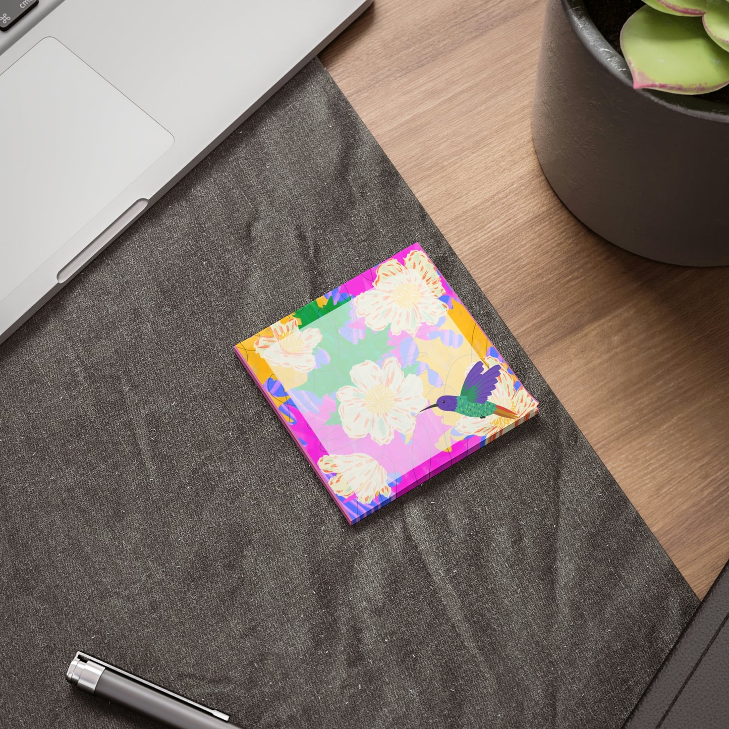 Floral patten with Bird Design Post-it® Note Pads
