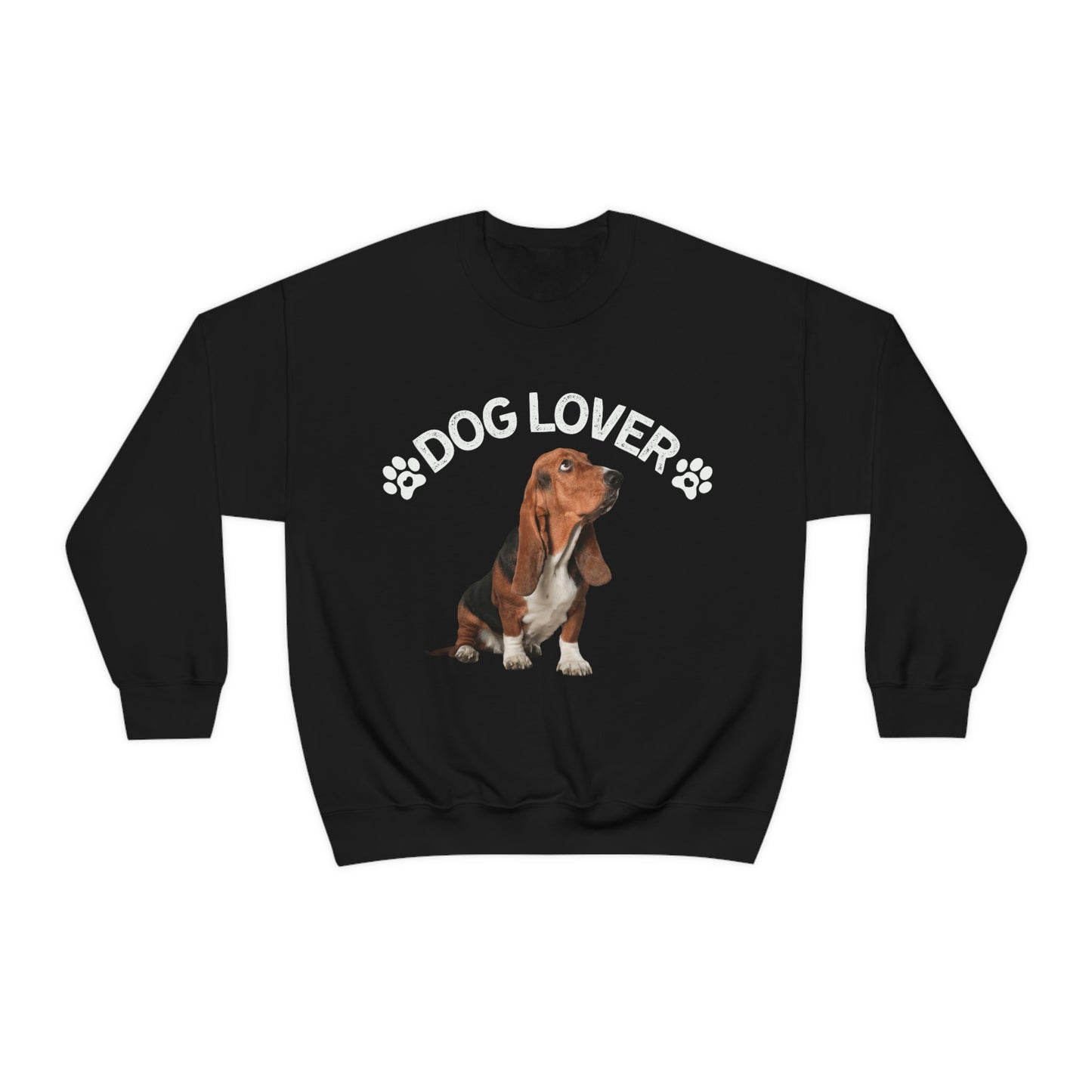"Dog Lover" Basset Hound Unisex Heavy Blend™ Crewneck Sweatshirt