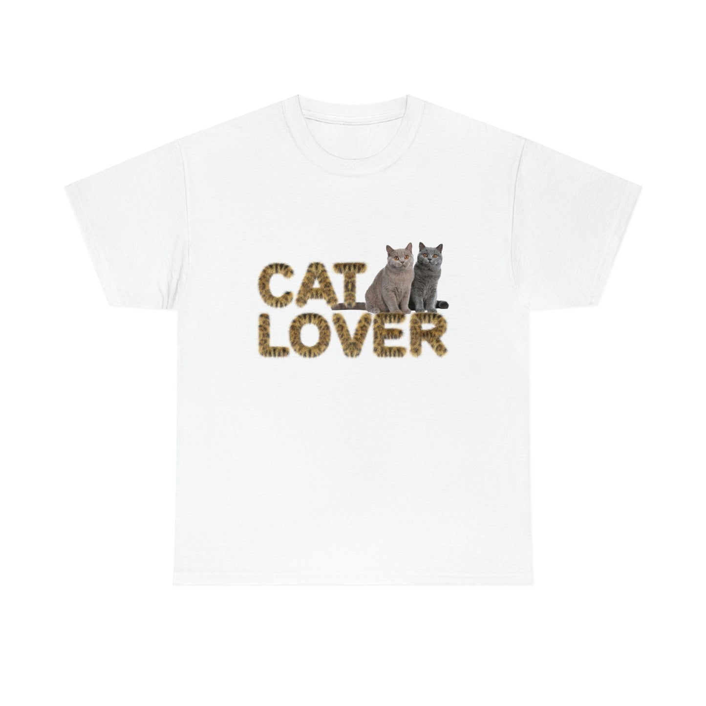 Cat Lover Two Cats together Graphic tee shirt