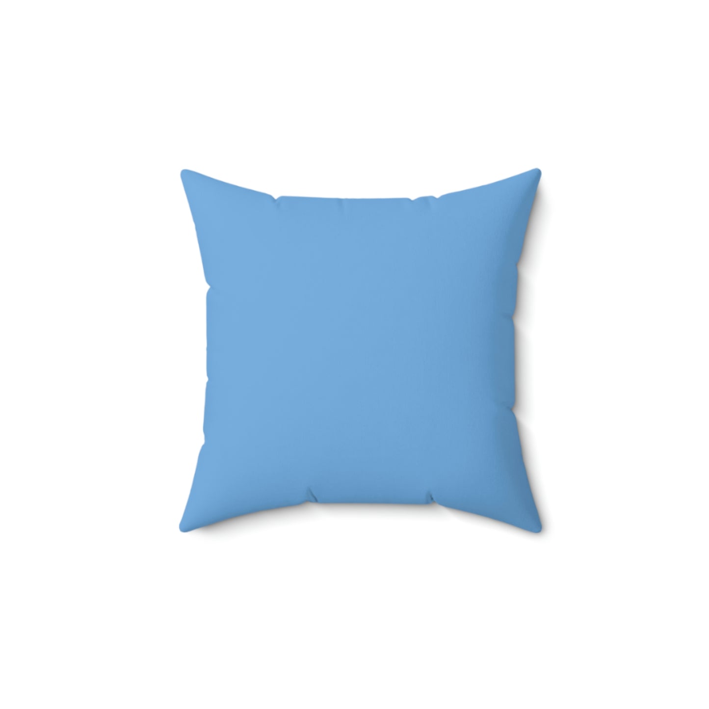 I love cats. it's all about cats. design (light blue) Spun Polyester Square Indoor Pillow