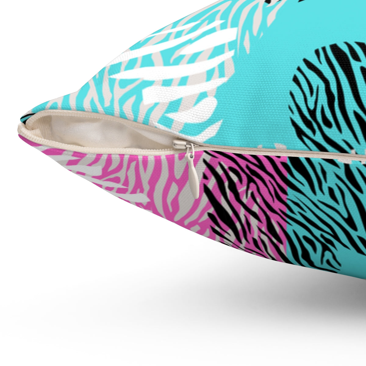 Animal prints Heats multi color design Spun Polyester Square Pillow