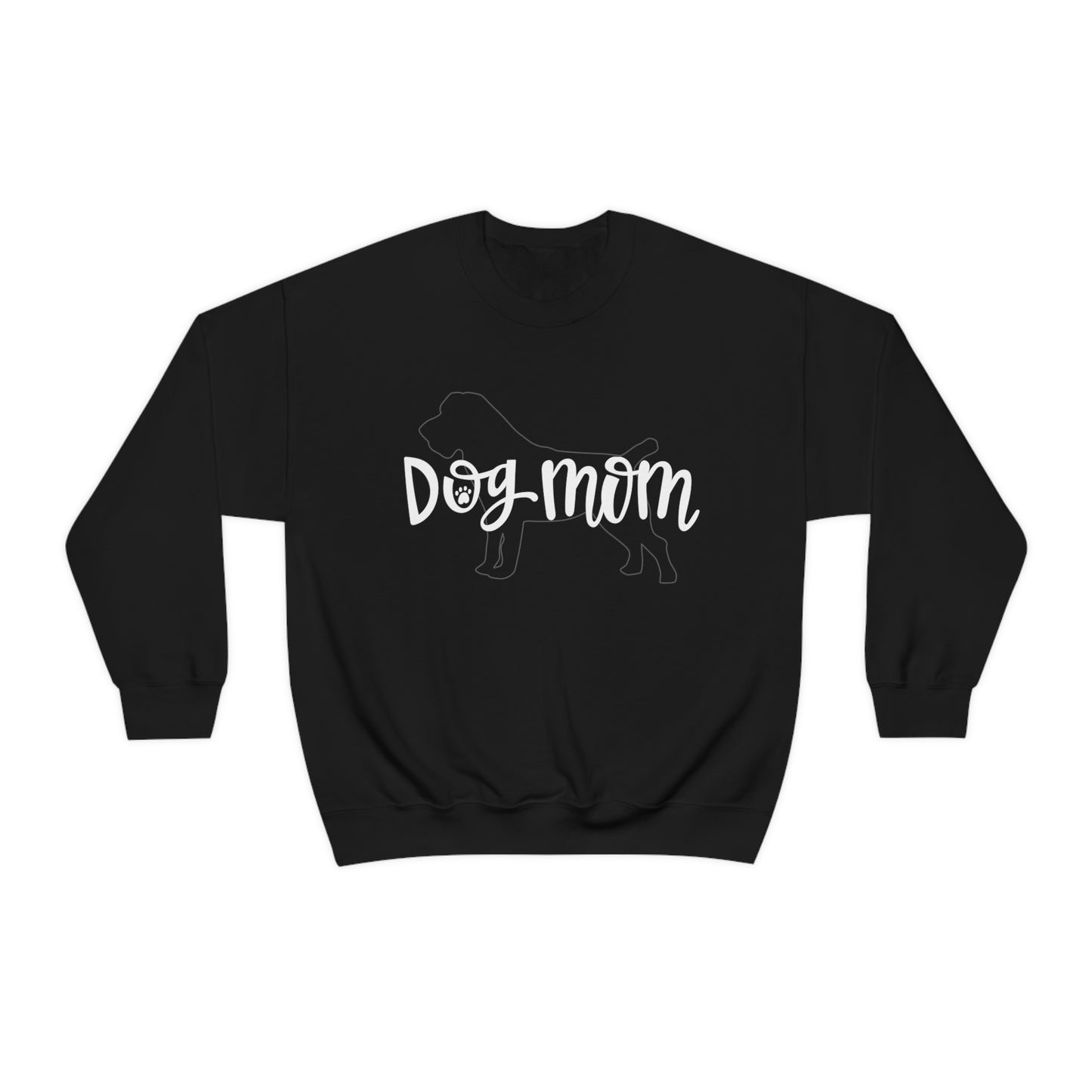 Dog Mom for dog lover, dog mama Heavy Blend™ Crewneck Sweatshirt