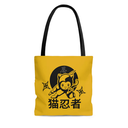 Neko Ninja / Cat Ninja Cat Tote Bag (AOP)