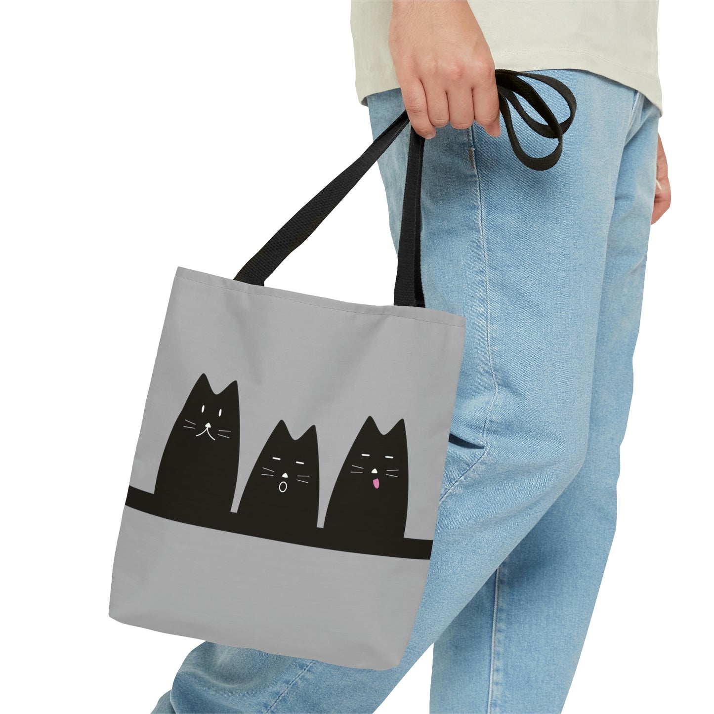 Three Cats  Design Tote Bag (AOP)
