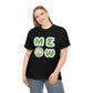 Big Meow logo with cute cat design Cotton Tee