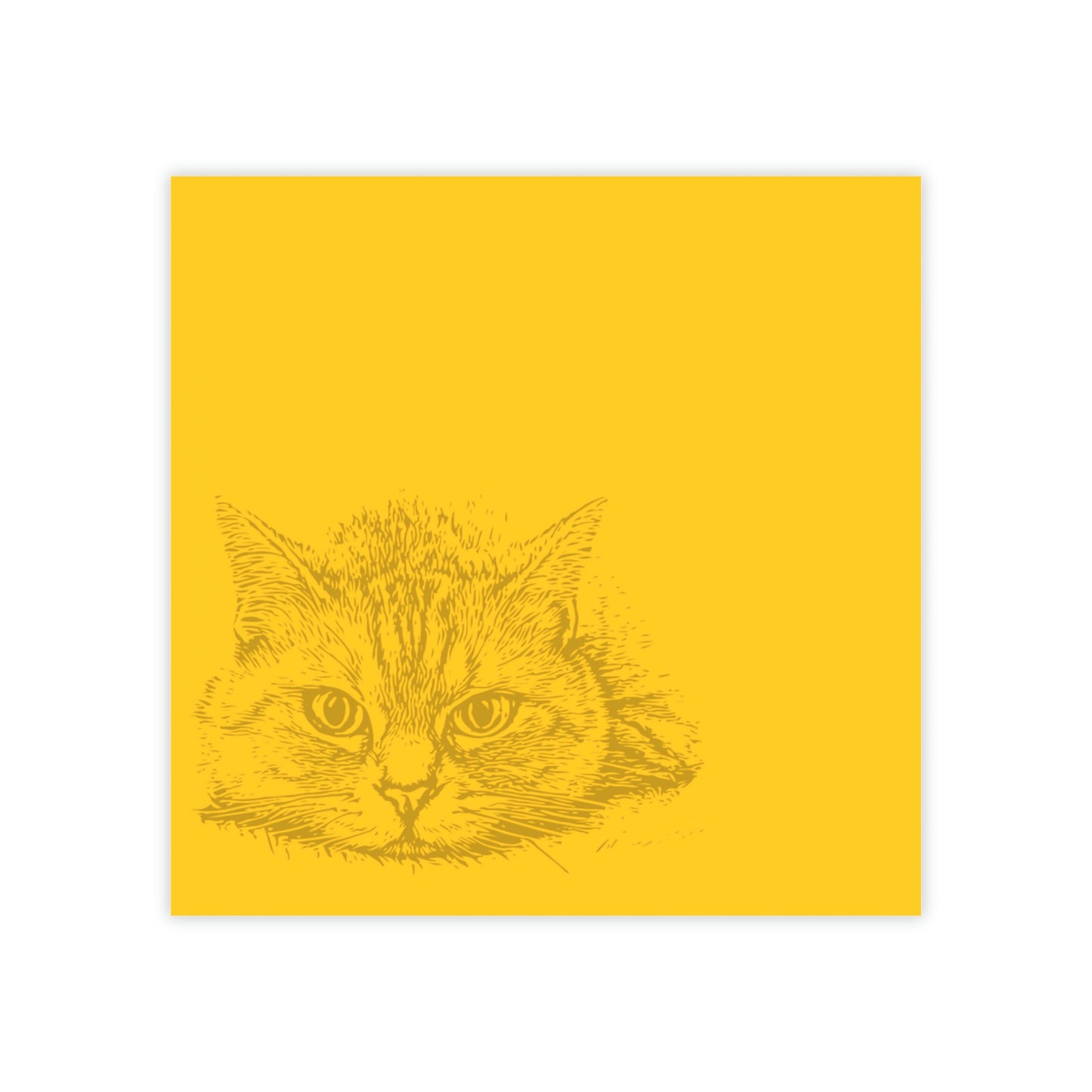 Cute Cat Face design Post-it® Note Pads
