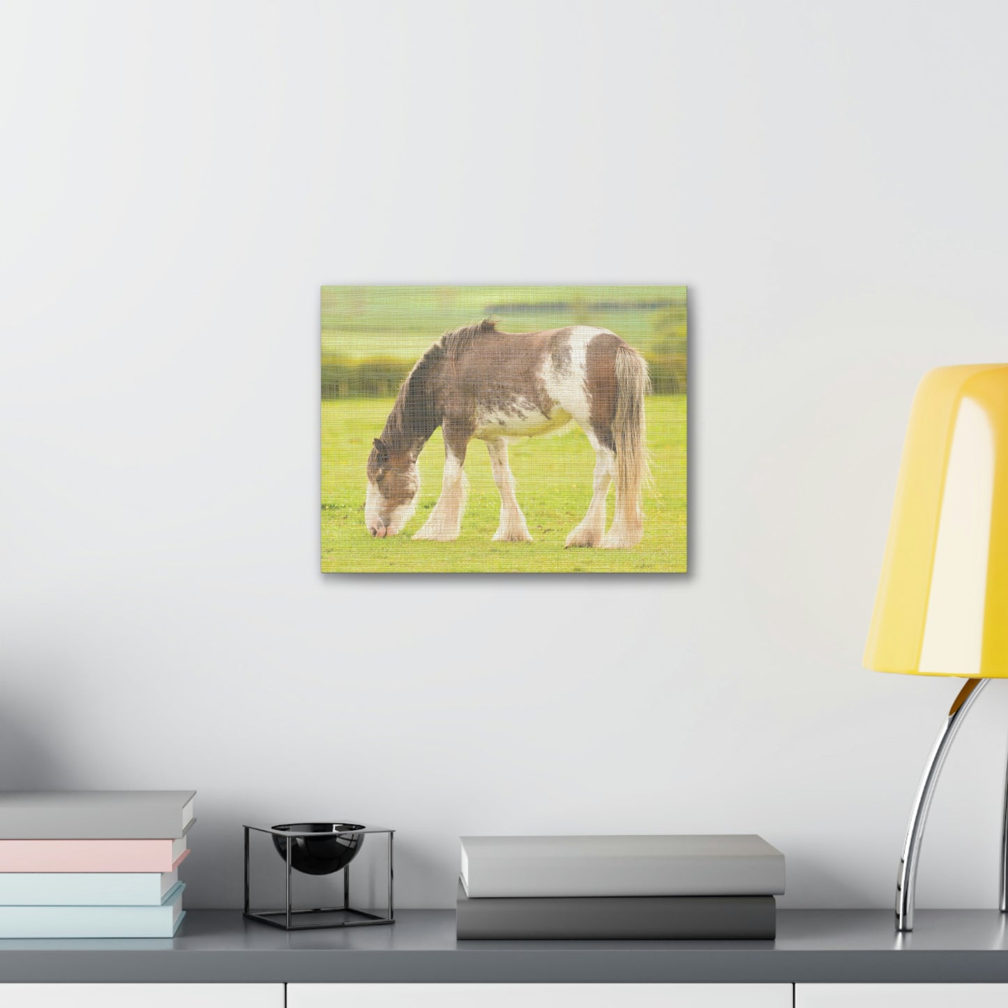 Farm Animal Horse design Canvas Gallery Wraps poster