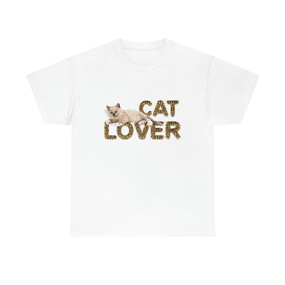 Cat Lover Kitten (Cat) laying down design Graphic tee shirt