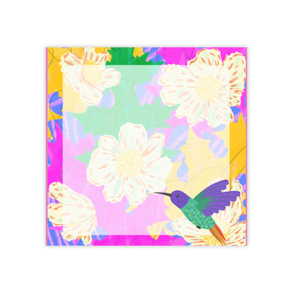 Floral patten with Bird Design Post-it® Note Pads