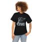Cat Face " Cat Love"   Black Graphic tee shirt