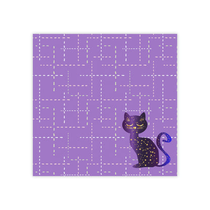 Purple Cat design Post-it® Note Pads