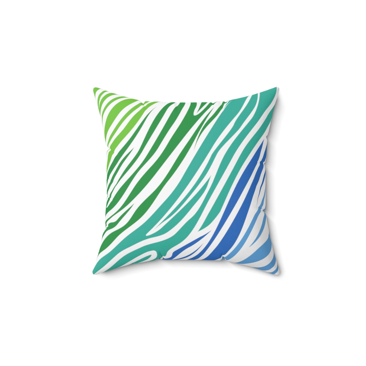 Animal prints design white  Spun Polyester Square Pillow