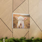 Adorable sheep/lamb design Canvas Gallery Wraps poster