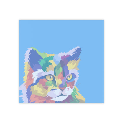 Colorful Beautiful Cat design Post-it® Note Pads