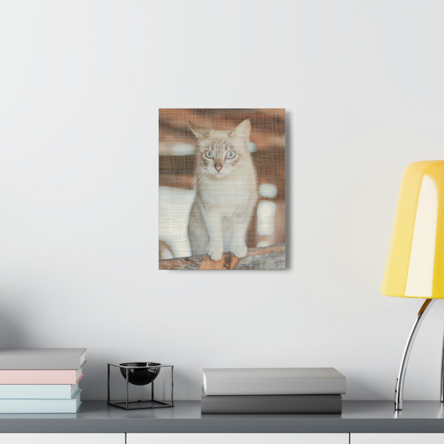 Beautiful & Gorgeous Cat design Canvas Gallery Wraps poster