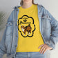 Cute Cat "Stay Pawsitive" design Cotton Tee