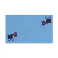 Beautiful Purple Cat Design Hand Towel 16″ × 28″