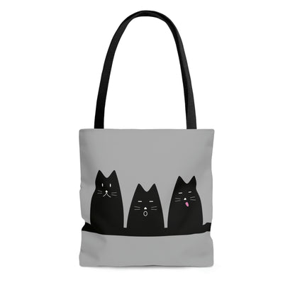 Three Cats  Design Tote Bag (AOP)