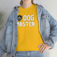 Dog Master with Paws logo design Graphic tee shirt