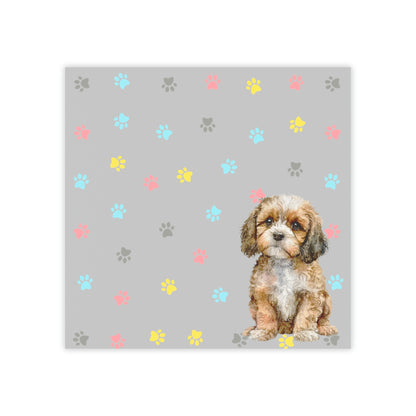 Cavapoo Puppy dog design Post-it® Note Pads