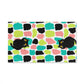 Colorful Pattern with Black Cat Design Hand Towel 16″ × 28″
